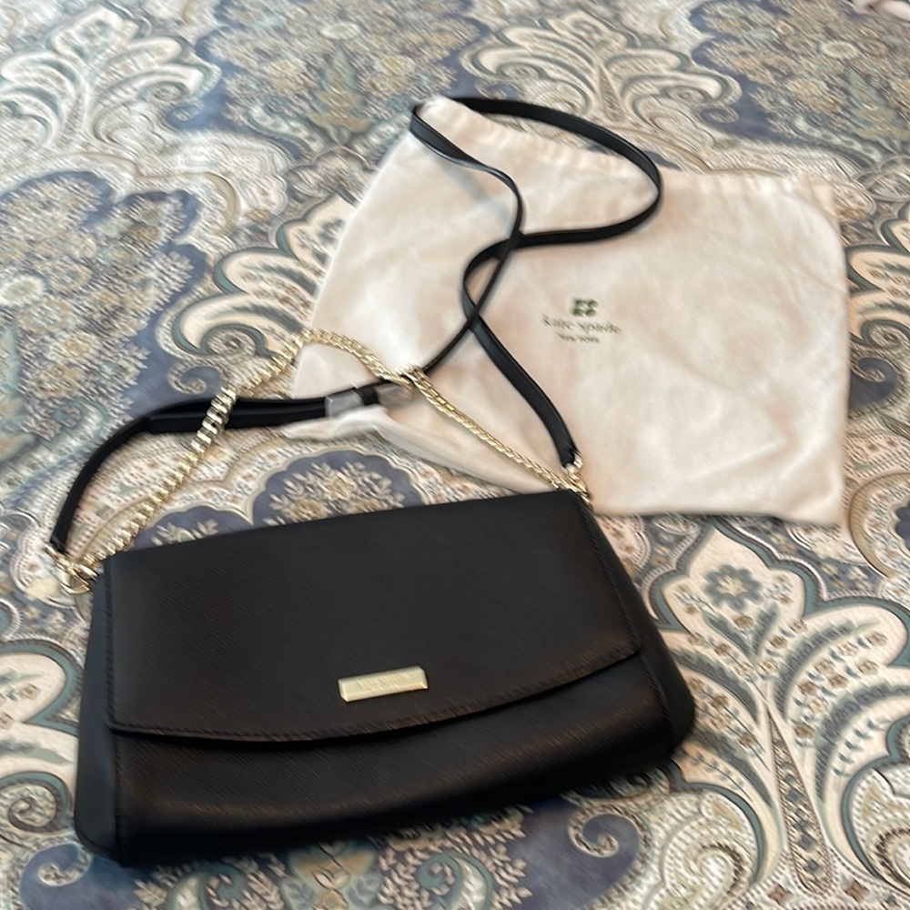 NWT - Kate Spade Cross Body Purse / Shoulder Bag Black